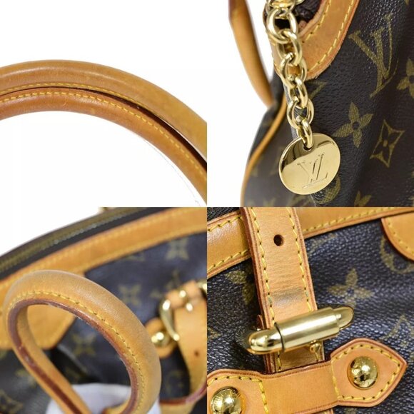 LOUIS VUITTON LV Tivoli GM Shoulder Bag Monogram Leather Brown - Picture 2 of 16